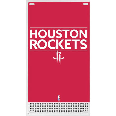 NBA Houston Rockets Standard - Red Xbox Series S Console Skin